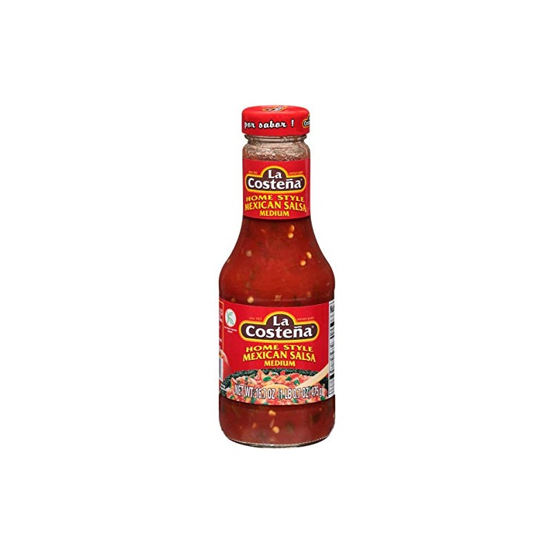 La Costena Salsa 16.7oz Bottle (Pack of 3) (Taquera -
