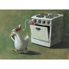 Inkognito Postcard A6 • 5414 "Peace Artist: Peter Gut • Christmas