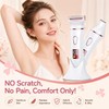 Bikini Trimmer for Women, Rechargeable Cordless Razor, IPX7 Waterproof
