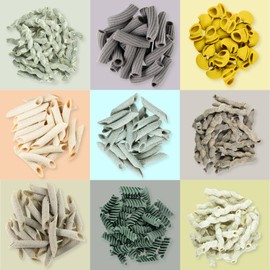 BIO Kakao & Schwarzer Knoblauch Busiata 250g | EDEL KRAUT - 100% Nudel aus antikem Urgetreide (bronzegezogen) Urkorn Pasta aus Hartweizengries mit Superfood - Vollkornnudeln - WENIG GLUTEN