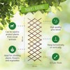 Expandable Plant Climbing Lattices Extensible Pine Fence Plant Support for