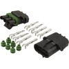 Allstar ALL76267 3-Wire Weather Pack Individual Connector Kit