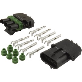 Allstar ALL76267 3-Wire Weather Pack Individual Connector Kit
