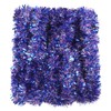 DIYASY RoyalBlue Christmas Chunky Tinsel Garland for Christmas Tree Decorations