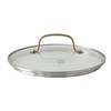 Greenpan Glass Lid, 7.9 inches (20 cm), Stainless Steel, Gold