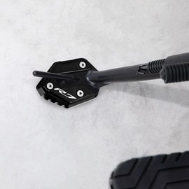 Modeer For Yamaha YZF R7 2021-2023 Motorcycle Side Stand Extension Enlarge Plate Pad YZF R7 YZFR7 R 7 Accessories Colour Black