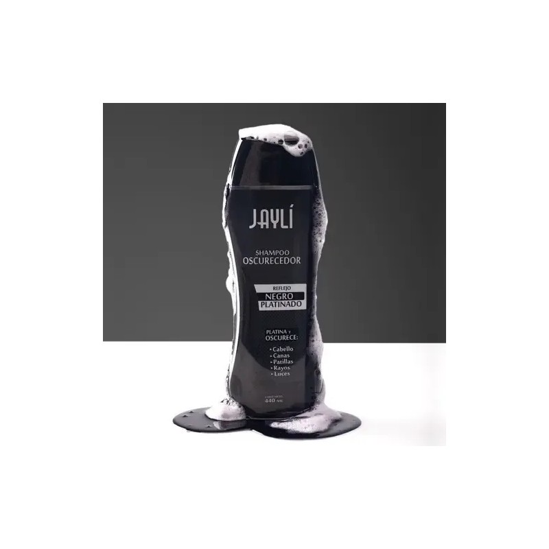 Shampoo Oscurecedor Negro Jaylí 440 Ml