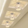 YOXANG Modern Aluminium Ceiling Light Hallway Creative Corridor Side Nave