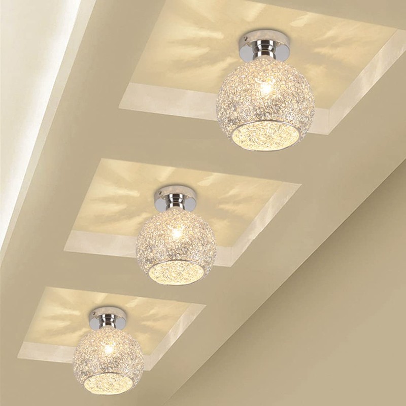 YOXANG Modern Aluminium Ceiling Light Hallway Creative Corridor Side Nave