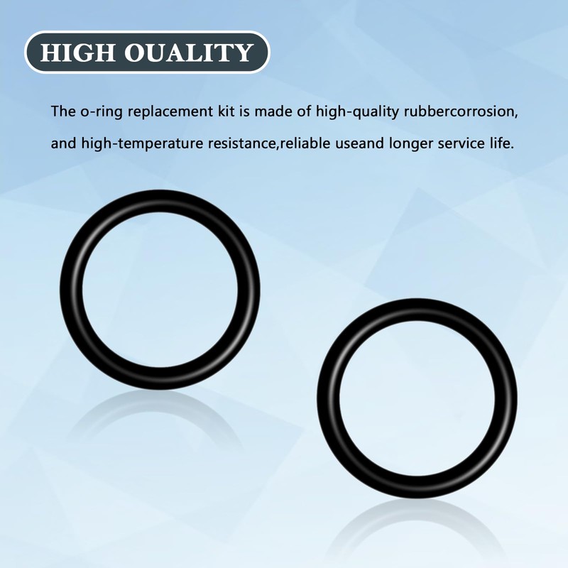 01224000 Spring O-Ring Replacement O-Ring for Grohe Pull-Out Spray Hose/Faucet（4PCS）.