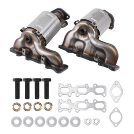 Lym Apex 674255 674256 Catalytic Converter for Fd Explorer FLEX, Lincoln MKS MKT MKZ, Left and right 2-Pack Catalytic Converter Replace 30584 30585, 19516 19517