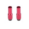 X AUTOHAUX 2 Pcs Red Metal Bicycle Cable Adjuster Brake