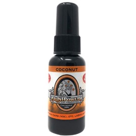BluntPower 1 Ounce Bottle Oil Based Concentrated Air Freshener and Oil for Burner, Coconut