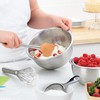 Tovolo Flex-Core Stainless Steel Handled Spatula Heat-Resistant & BPA-Free Silicone