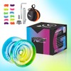 MAGICYOYO Crystal Yoyo K2 Blue Yellow, Responsive Yoyo for Kids