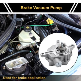 REPAIROCK Brake Vacuum Pump No.293000W052 Engine Vacuum Pump for Toyota Land Cruiser 2007-2018 Aluminum Alloy Silver Tone 1 Pc