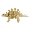 DINOROID Stegosaurus Walking 3D Wooden Dinosaur Puzzle