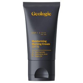 Geologie Oil Free Gel Moisturizer Cooling, Ultra Light Daily Face Moisturizer with Hyaluronic Acid, Niacinamide,and Squalane | 75 ML | 100 Day Supply