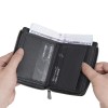 Unbranded Men's Leather RFID Blocking Zip Around Credit Card Holder