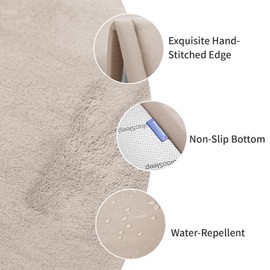 Baby Play Mat for Floor,1.3" Thick Elasti-Foam 74×50 Playpen Mat for Toddlers Infant kids,Water-Repellent Soft Coral Velvet for Tummy Time, Non-Slip Backing for Crawling,Tatami Style(Beige)