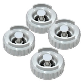 HQRP 4-Pack Bottle Valve Cap Compatible with Emerson MoistAir 1305 HC13030 HD1202C1C HD1300 HD13000 HD13002 HD13003 HD130000 HD1303 HD13030 HD1305 HD13050 HD1305D HD13W1 Humidifiers