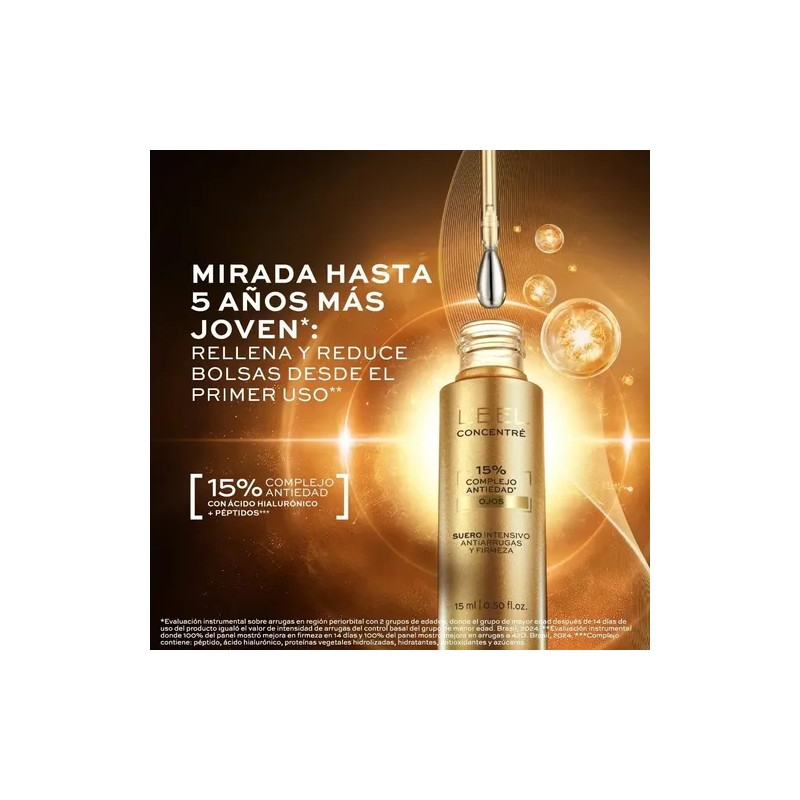Pack 3 Cremas Concentre Rostro Ojos Firmeza Lbel
