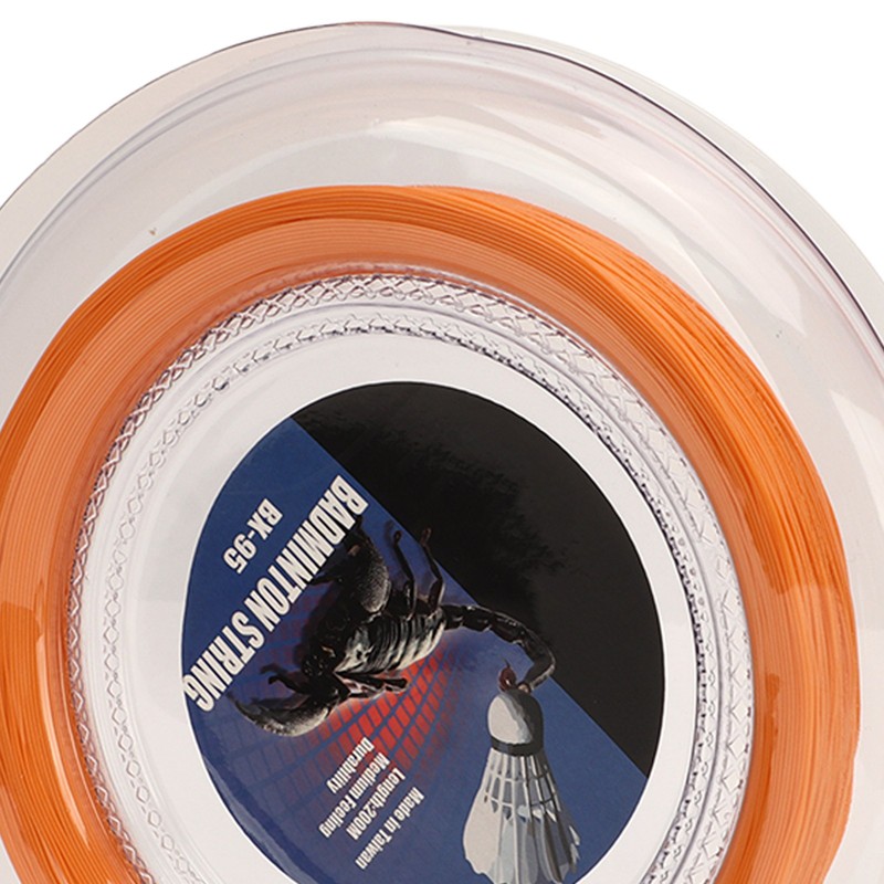 POWERTI Badminton Racquet String High Elasticity Wear Resistant Resin Fibre