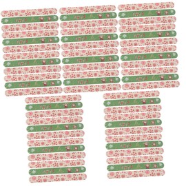 Healvian 60pcs Xmas Nail Files Polisher Lightweight Christmas Manicure Pedicure Tools for Women Girls for Nail Art Festive Occasions