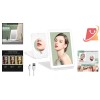 Rechargeable LED Makeup Mirror with 1X/5X Magnification – Travel-Friendl