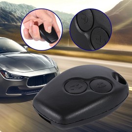Estuche para La Llave De AutomóVil para El Control Remoto con 2 Botones Key Fob Fob Case Remote Case Clave Chaquete Protector De Renault Kangoo Modus Master Llaves del coche
