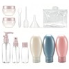 11 Pack Travel Bottles for Toiletries Set, BPA Free Containers,