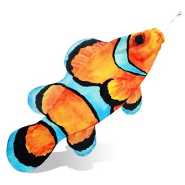 THQZLH Vibrant Yellow Fish Windsock for Outdoor Hanging, Spring and Summer Fun!