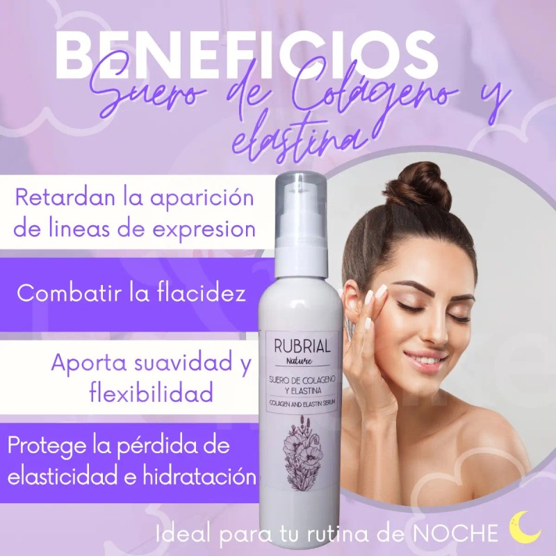Suero De Colágeno Y Elastina + Agua De Rosas Rubrial