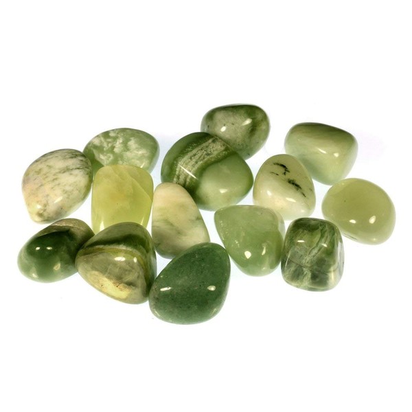 New Jade Tumble Stones (20-25mm) - 5 Pack