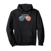 Crabtree, OH Vintage US Flag Sunglasses Pullover Hoodie