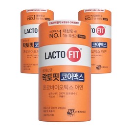 Lactopit Chong Kun Dang Lactopit Core Max Lactobacillus 2g 60 sachets 3 cans 6 months probiotics / 종근당 락토핏 코어맥스 유산균 2g 60포 3통 6개월 프로바이오틱스