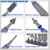 Electric Baby Bottle Cleaner with Drying Rack, Silicone Bottle Brush