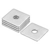 sourcing map Square Washer, 5pcs M12x50x50x3mm 304 Stainless Steel Square