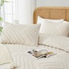 Andency Oversized Super King Comforter Set 120x120 Beige, Extra Large