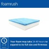 FoamRush 20" x 38" Cool Gel Memory Foam Seat Sofa