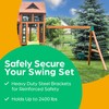 Jungle Gym Kingdom 2 Pack Swing Set Brackets – Premium,