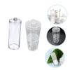 Vaguelly 2Pcs Cotton Swab Organizer Desktop Storage Box for Makeup