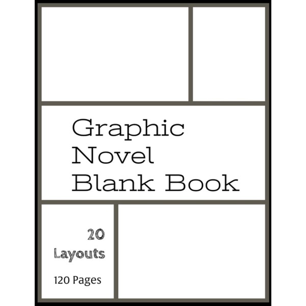 Graphic Novel Blank Book: Graphic Novel Book For Adults, Teenagers