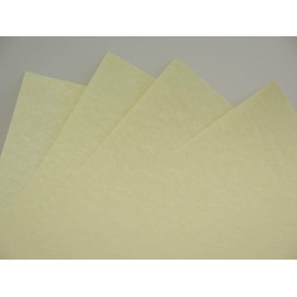 10 x Parchment Vellum Extra Heavyweight A4 220gsm in White or Cream- Cardmaking (Cream)