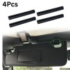 ROMASO 4Pcs Sun Visor Repair Kit for 2007-2017 JEEP WRANGLER
