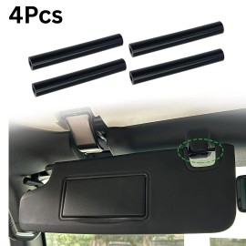 ROMASO 4Pcs Sun Visor Repair Kit for 2007-2017 JEEP WRANGLER Driver Side Passenger Side