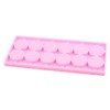 EPYHREHM 12-Cavity Round Silicone Chocolate Molds Lollipop Hard Candy Mold