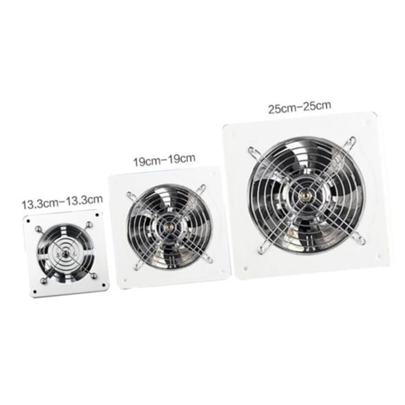 Mipcase Wall Mount Exhaust Fan for Kitchen and Bathroom Ventilation