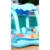 Flotadores Salvavidas Inflable Infantil Con Techo Para Bebé