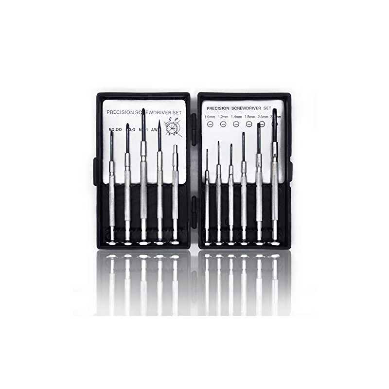 11PCS Mini Precision Screwdriver Set, Small Screwdriver Set for Electronics,